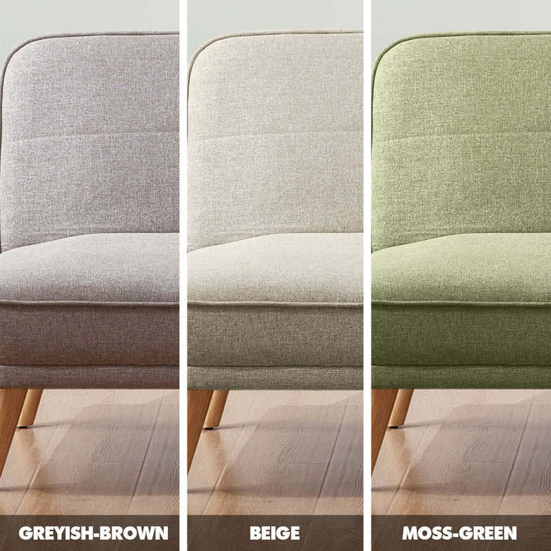 Scandinavian Fabric Sofa Bed FLEXI Color Swatches
