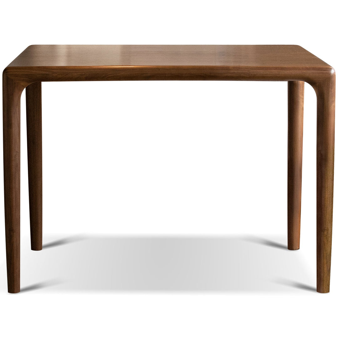 Mininalist walnut wood dining table conti environmental situation.