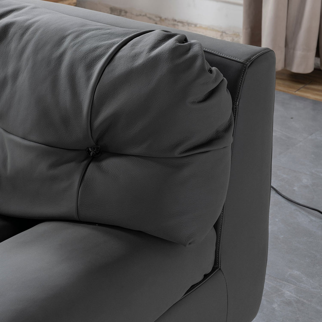 Contemporary Suede Fabric 3 Seater Sofa MILANO