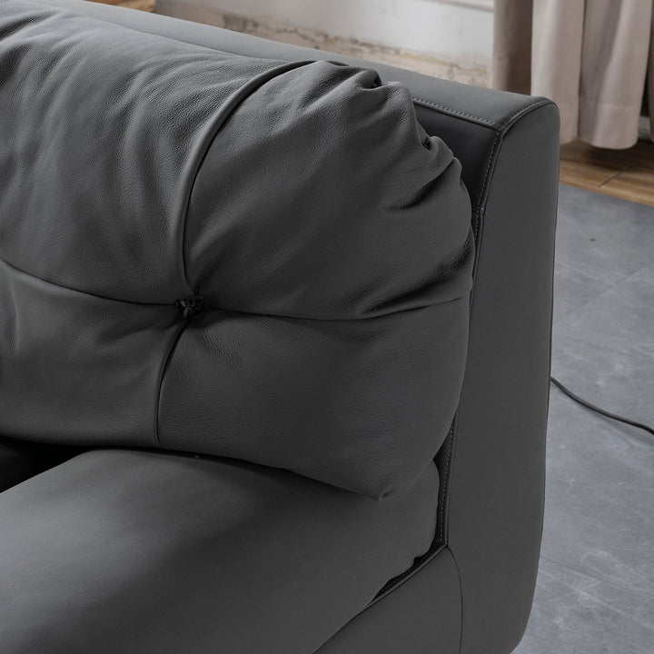 Contemporary Suede Fabric 3 Seater Sofa MILANO