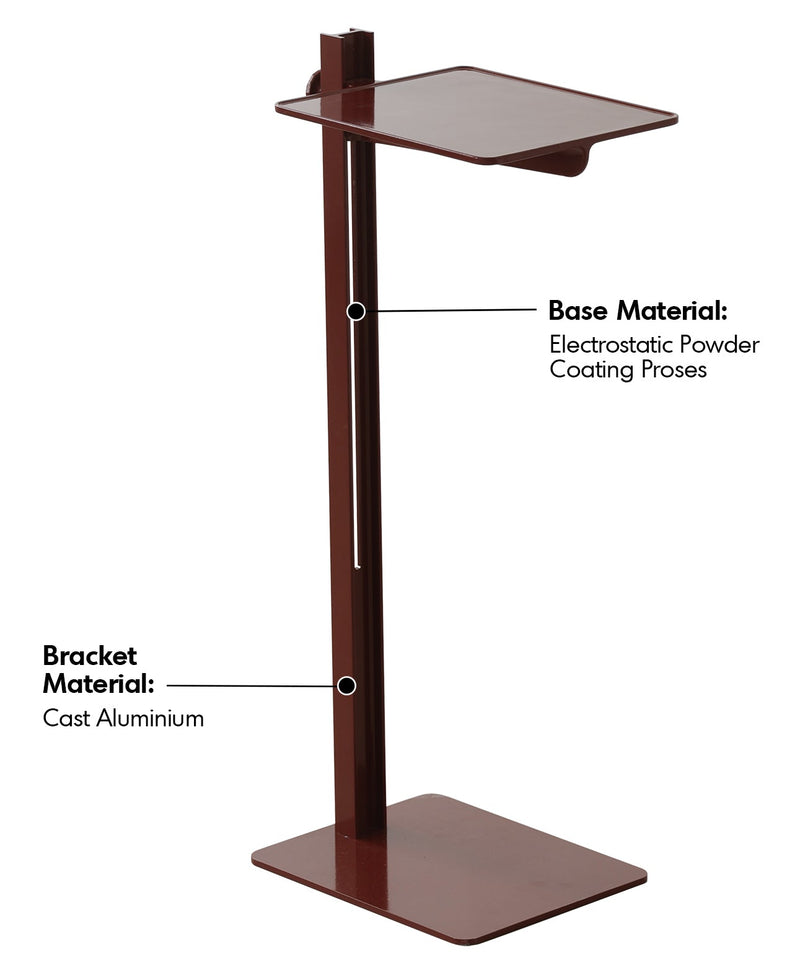 Bauhaus Steel Side Table STRING Material Details Chart