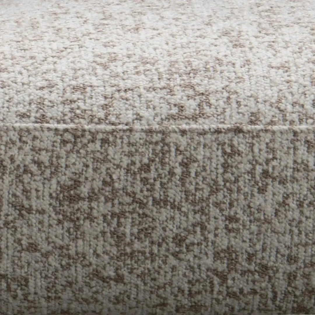 Modern mixed weave fabric 1 seater sofa bayeux conceptual design.