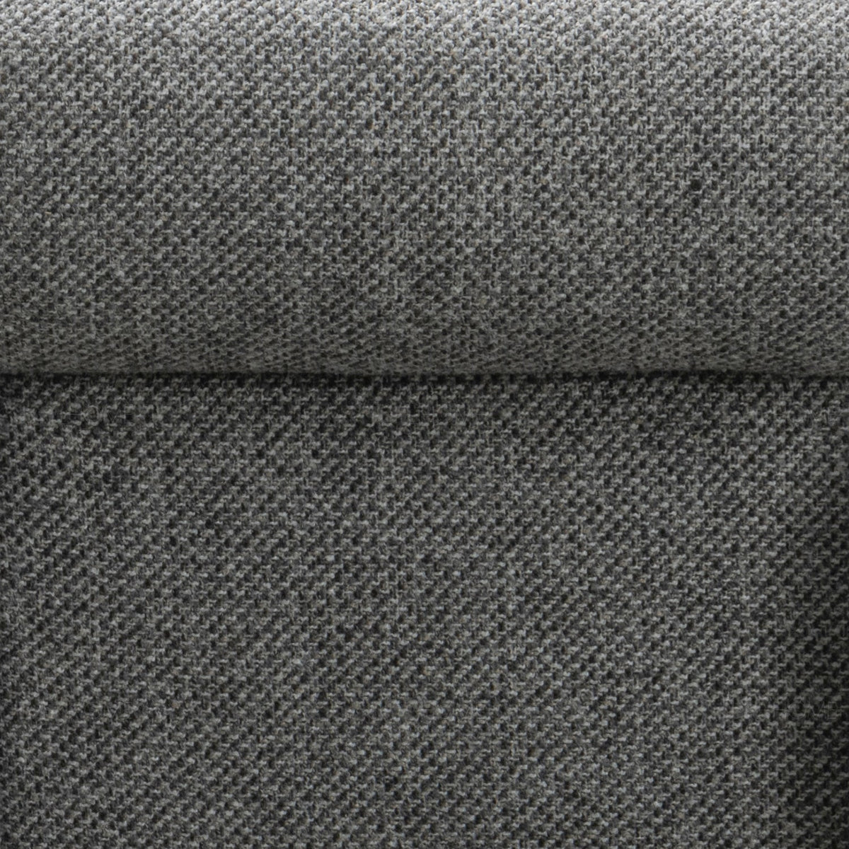 Modern Mixed Weave Fabric 1 Seater Sofa MONOLITHE Color Swatches