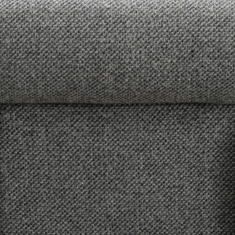 Modern Mixed Weave Fabric 1 Seater Sofa MONOLITHE Color Swatches