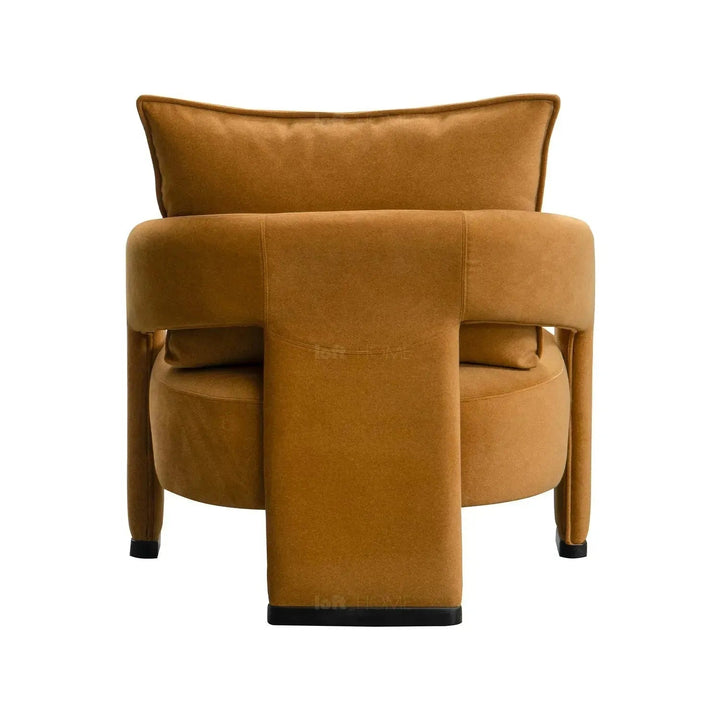 Modern Suede Fabric 1 Seater Sofa PHERAL