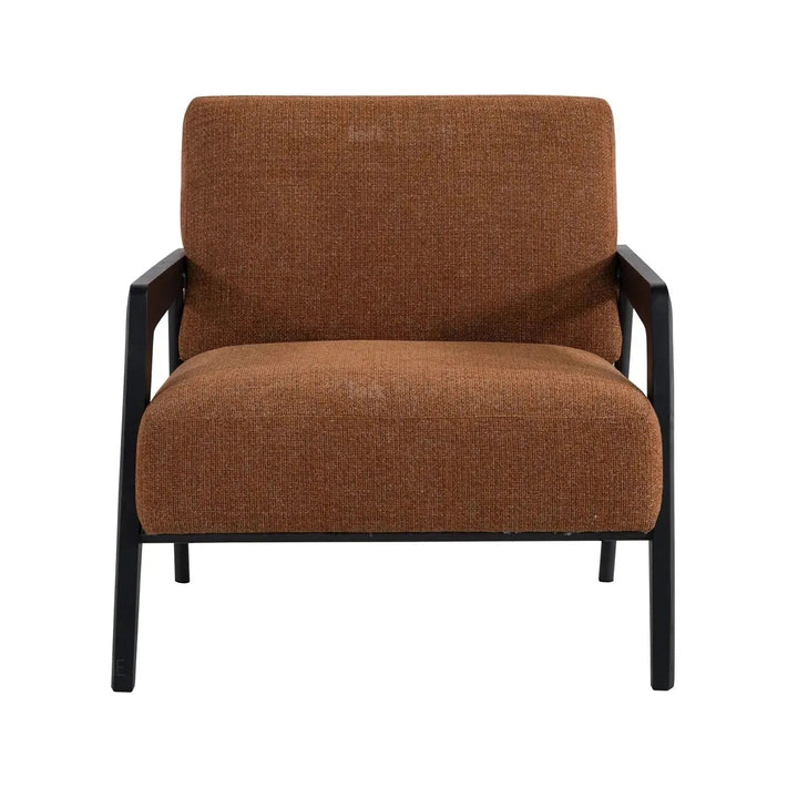 Modern Mixed Weave Fabric 1 Seater Sofa SEMPRE