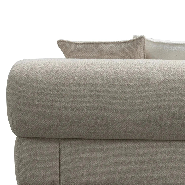 Modern Mixed Weave Fabric 4 Seater Sofa ENCH