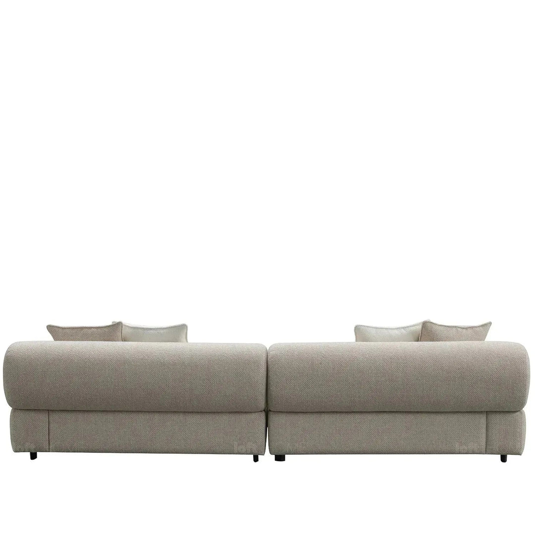 Modern Mixed Weave Fabric 4 Seater Sofa ENCH