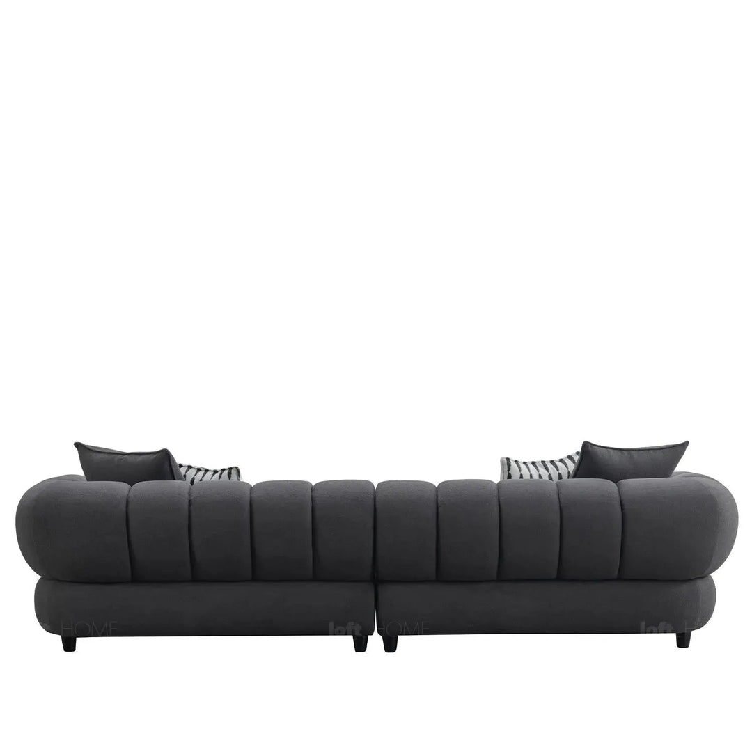 Modern Sherpa Fabric 5 Seater Sofa LACE