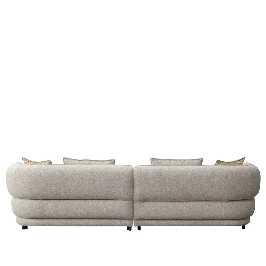 Modern Mixed Weave Fabric 4 Seater Sofa MANOR