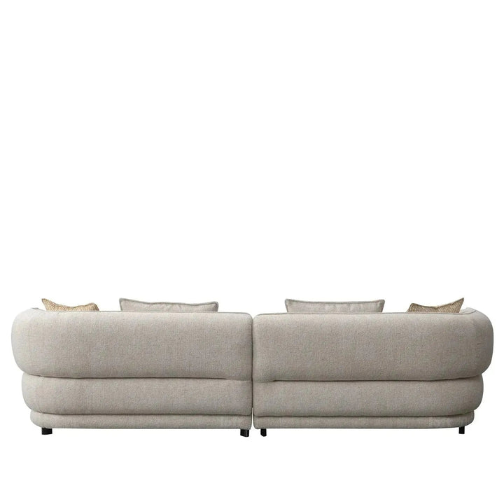 Modern Mixed Weave Fabric 4 Seater Sofa MANOR