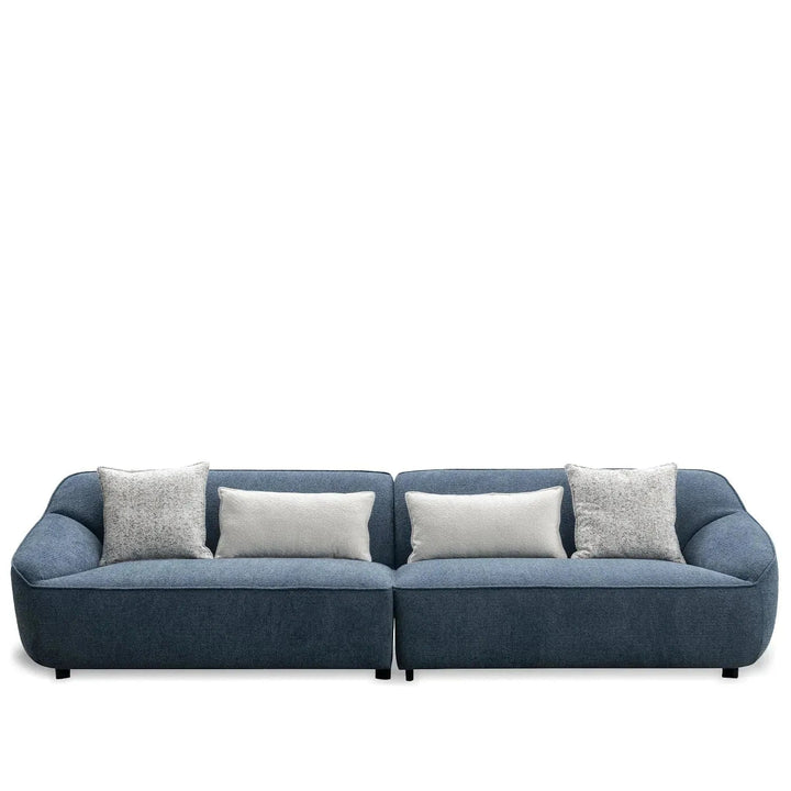 Modern Mixed Weave Fabric 4 Seater Sofa NEP