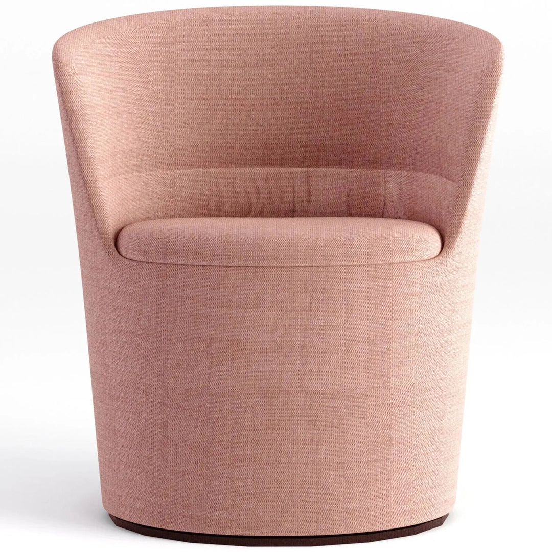 Minimalist Fabric Collar Armrest 1 Seater Sofa UP