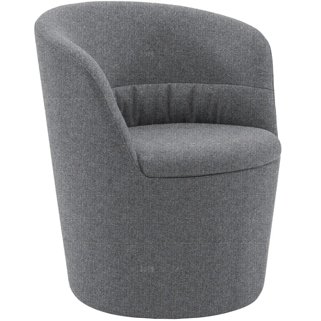 Minimalist Fabric Collar Armrest 1 Seater Sofa UP