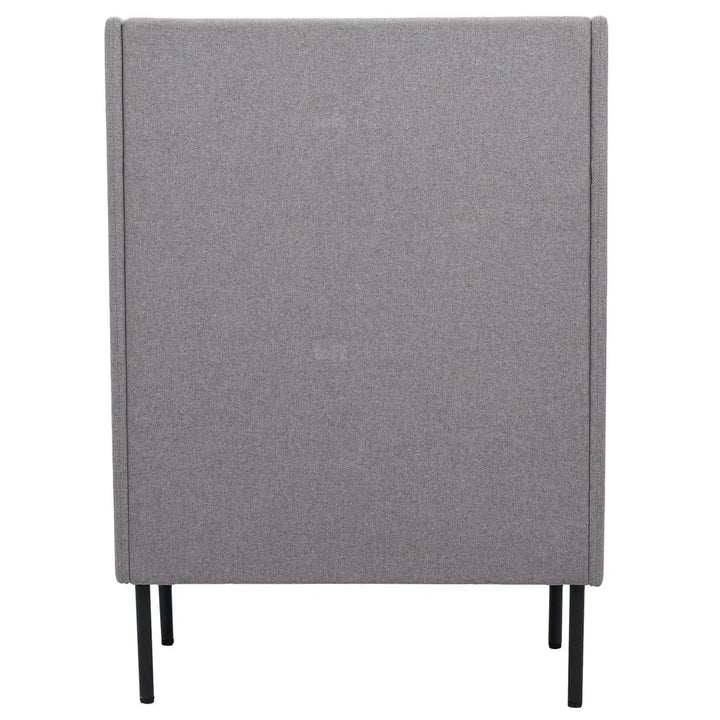 Minimalist Fabric Highback 1 Seater Sofa SANTO