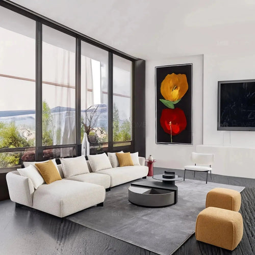 Modern Fabric L Shape Sectional Sofa NEST 4+L Good to Know Preview-1