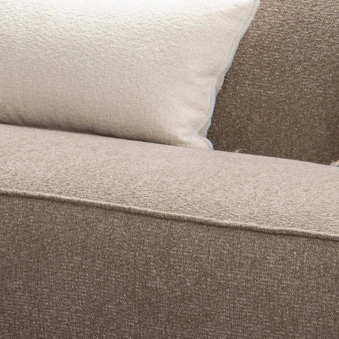 Modern mixed weave fabric l shape sectional sofa sphia 3.5+l environmental situation.