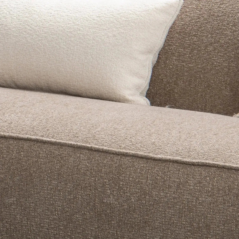 Modern mixed weave fabric l shape sectional sofa sphia 3.5+l environmental situation.