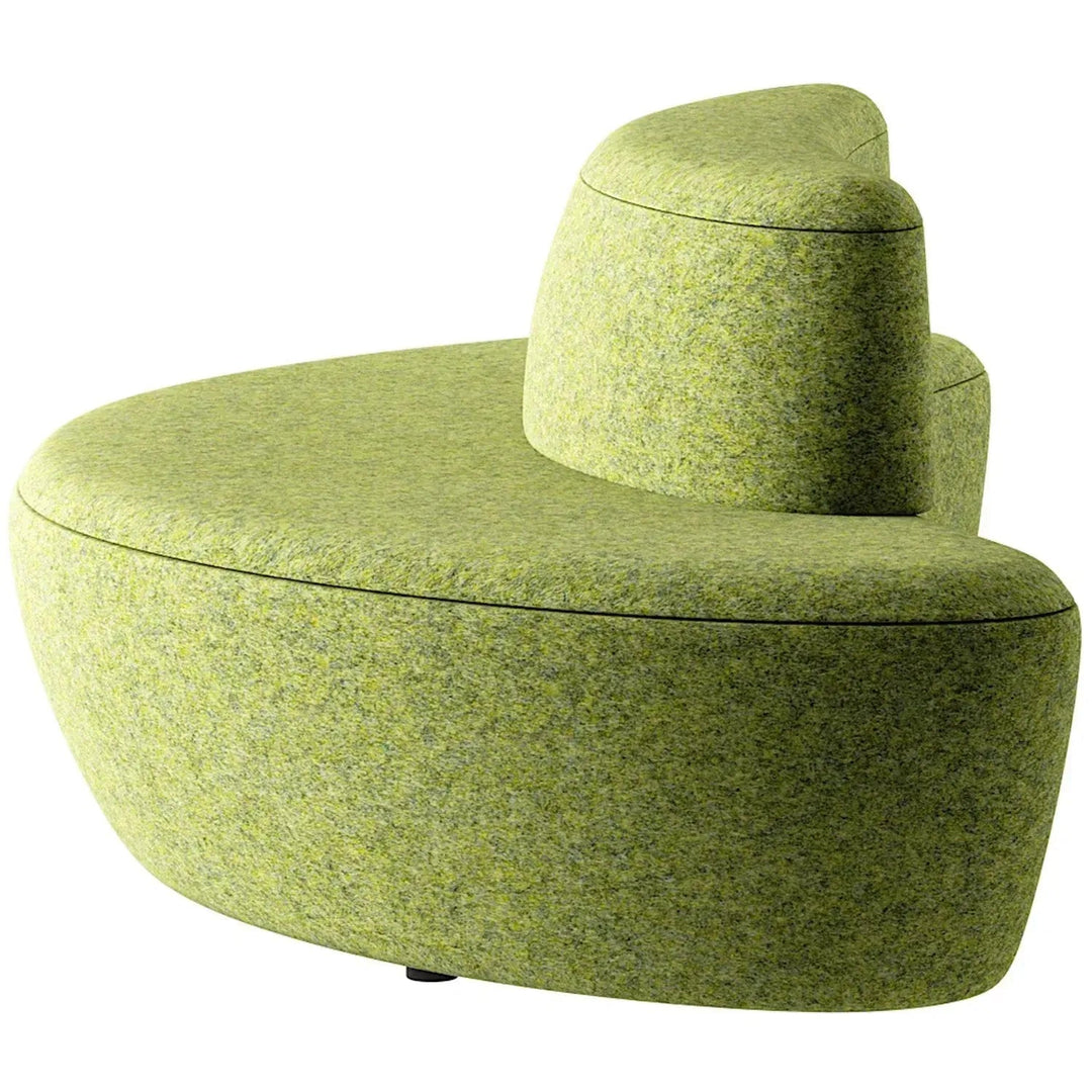Bauhaus fabric modular 3 seater sofa moon detail 2.