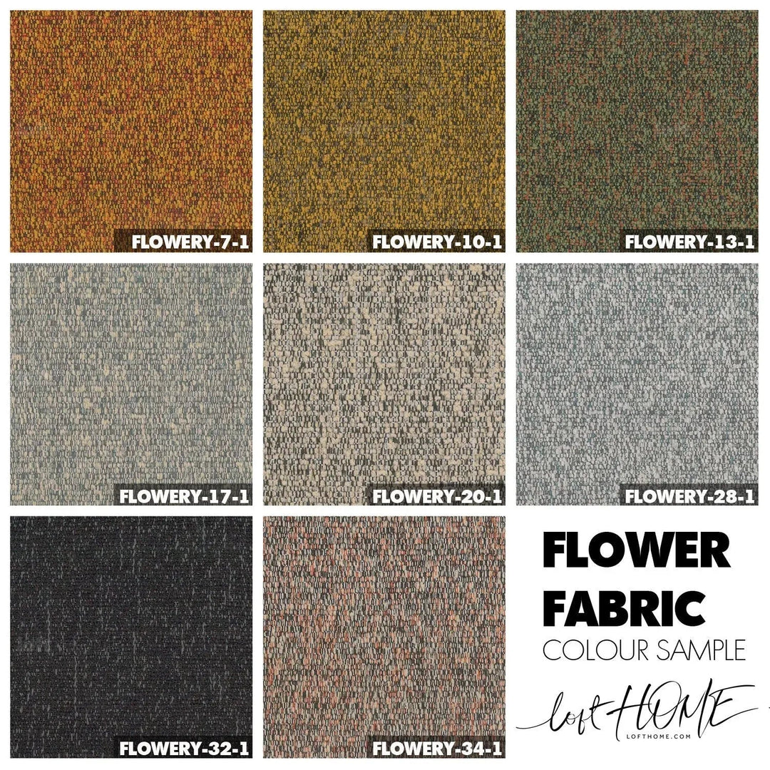 Minimalist Fabric Modular Curved Armless Corner 2 Seater Sofa POD