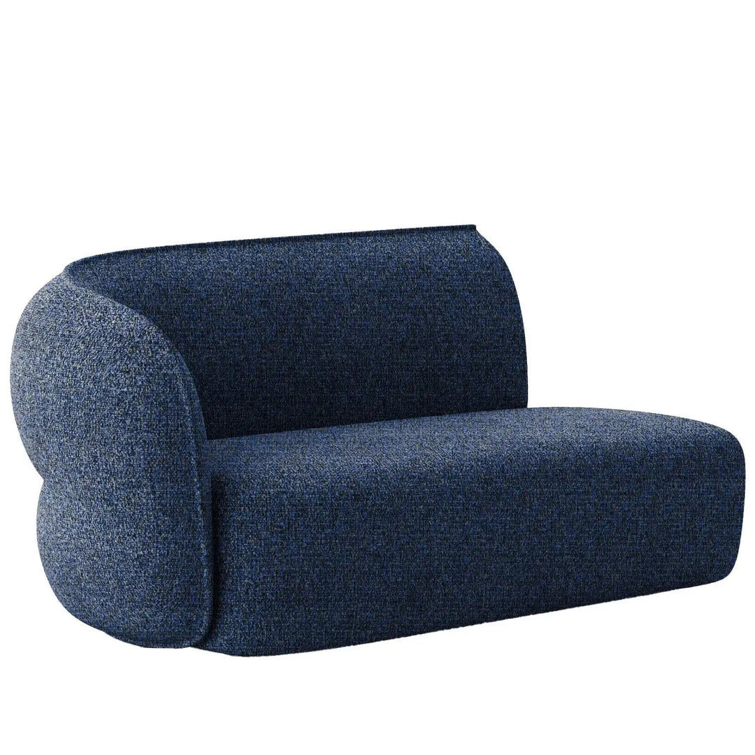 Minimalist Fabric Modular Straight Armrest 2 Seater Sofa POD