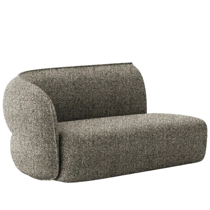 Minimalist fabric modular straight armrest 2 seater sofa pod detail 33.