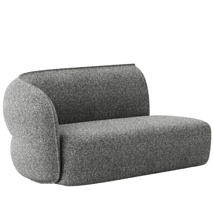 Minimalist fabric modular straight armrest 2 seater sofa pod detail 34.