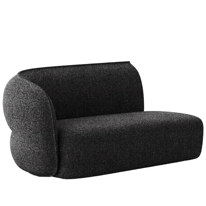 Minimalist fabric modular straight armrest 2 seater sofa pod detail 35.