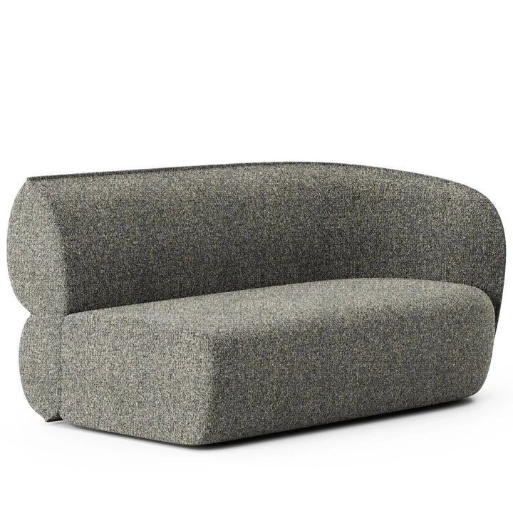 Minimalist fabric modular straight armrest 2 seater sofa pod detail 27.