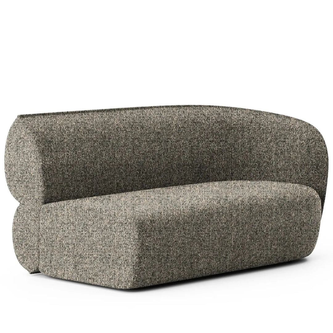 Minimalist fabric modular straight armrest 2 seater sofa pod detail 20.