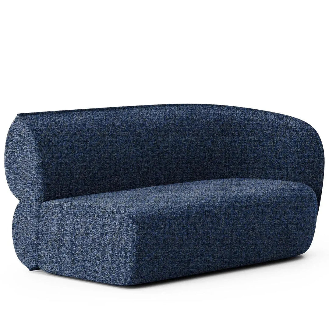 Minimalist Fabric Modular Straight Armrest 2 Seater Sofa POD