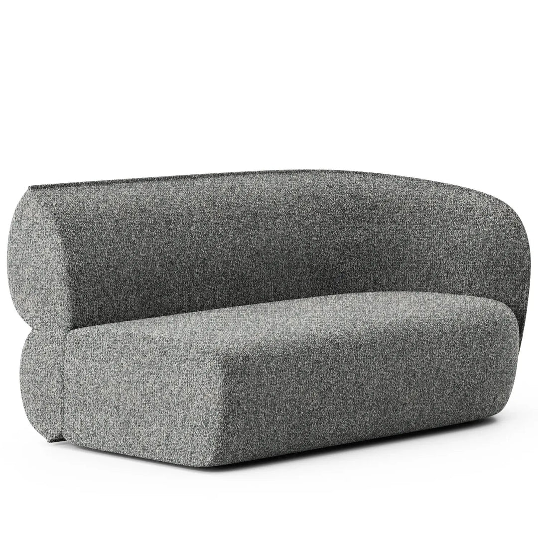 Minimalist fabric modular straight armrest 2 seater sofa pod detail 22.
