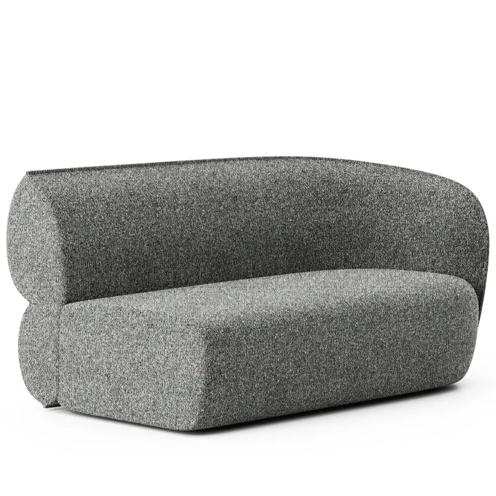 Minimalist fabric modular straight armrest 2 seater sofa pod detail 22.