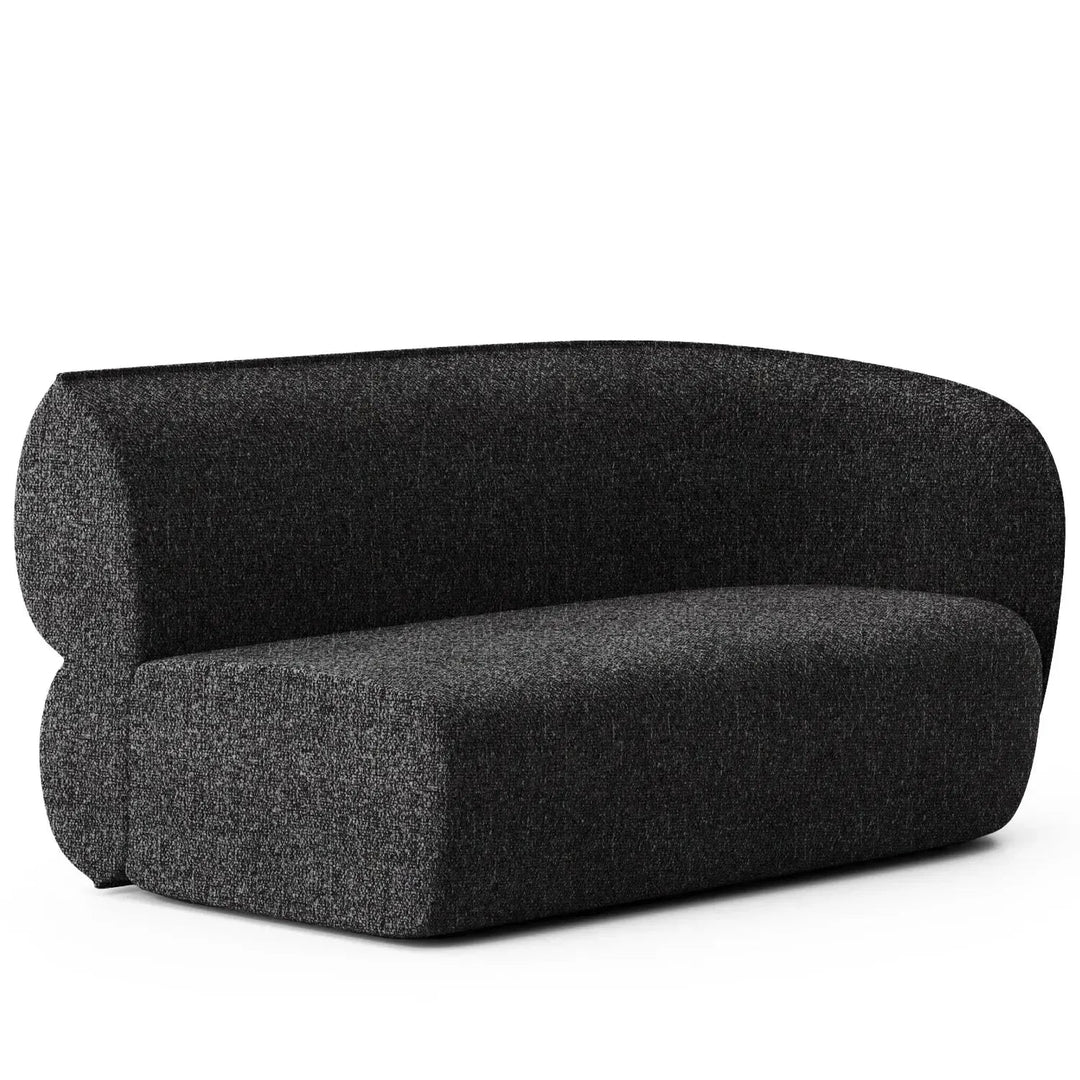 Minimalist fabric modular straight armrest 2 seater sofa pod detail 23.