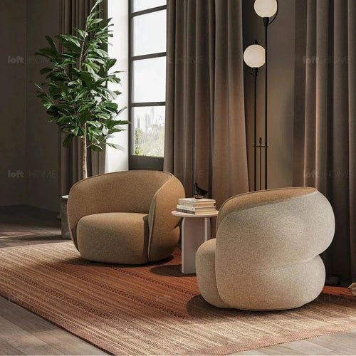 Minimalist Fabric 1 Seater Sofa POD Good to Know Preview-1