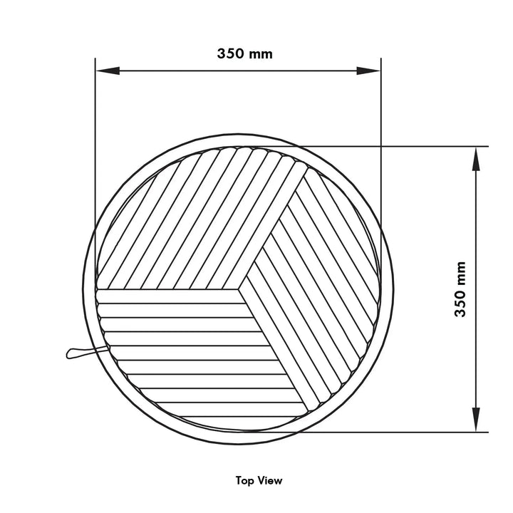 ModernFabric Round Bar Stool SHELL