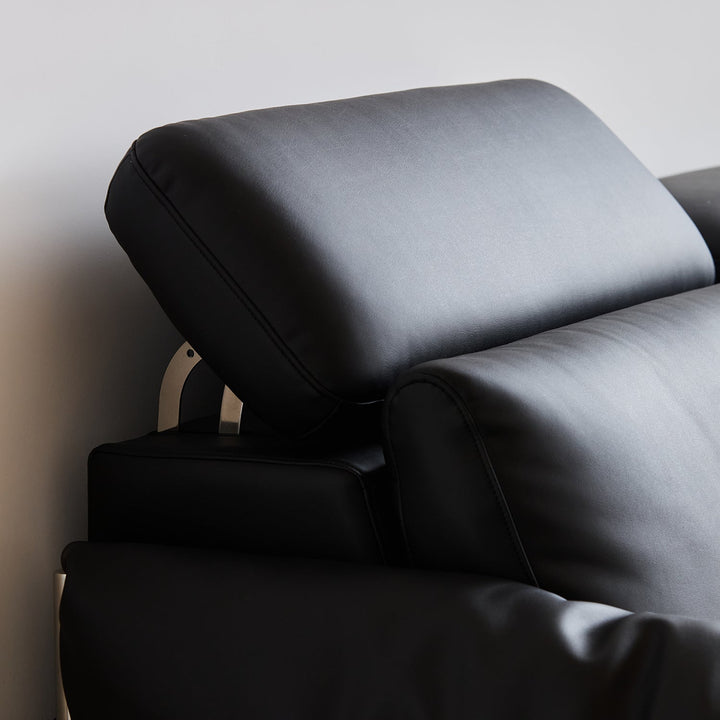 Minimalist Microfiber Leather Electric Recliner 2 Seater Sofa CALMERA