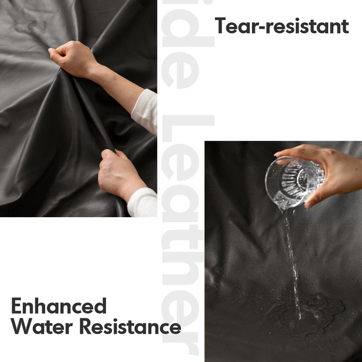 Vintage Genuine Leather Ottoman BARCELONA