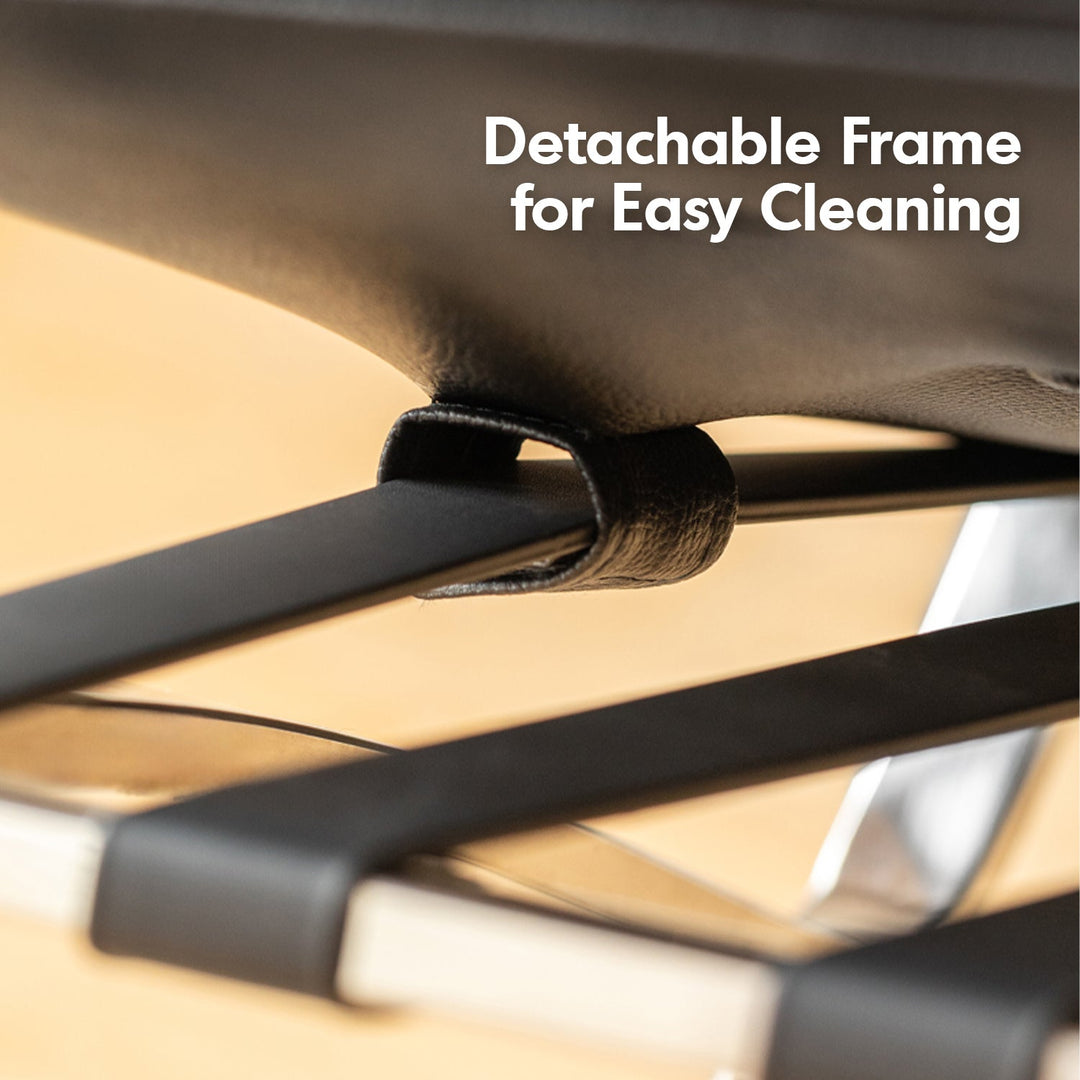 Vintage Genuine Leather Ottoman BARCELONA