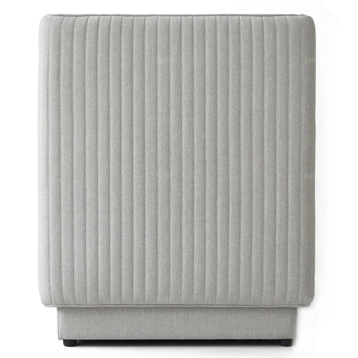 Modern Mixed Weave Fabric 1 Seater Sofa MULTI