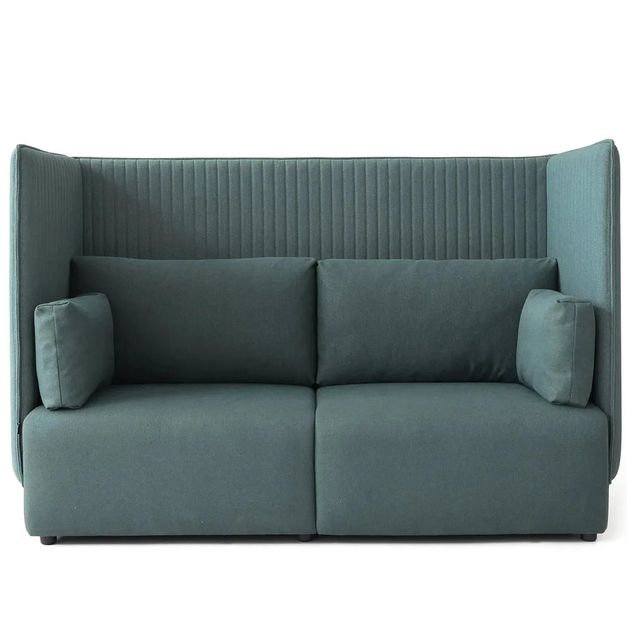 Minimalist Mixed Weave Fabric 2 Seater Sofa MULTI