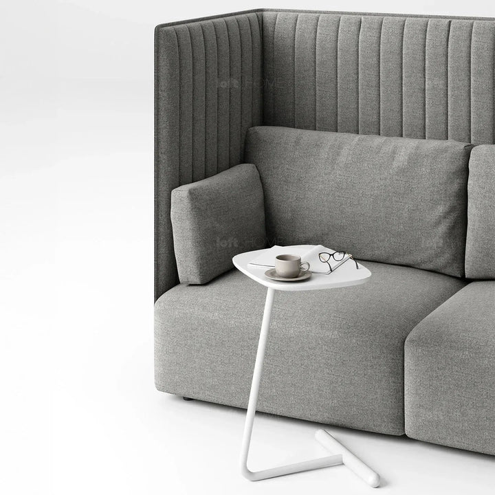 Modern Mixed Weave Fabric 2 Seater Sofa MULTI