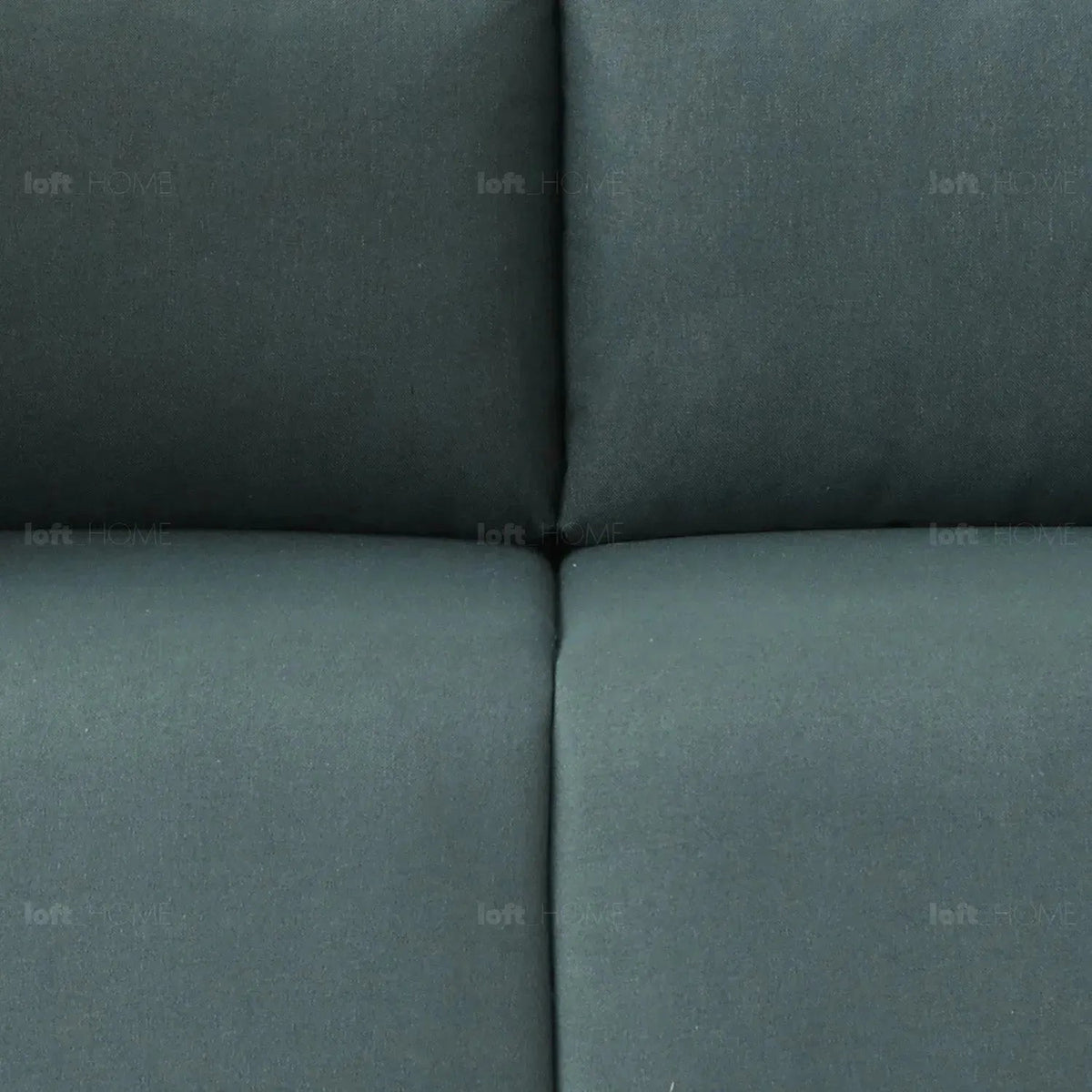 Modern mixed weave fabric 2 seater sofa multi detail 3.