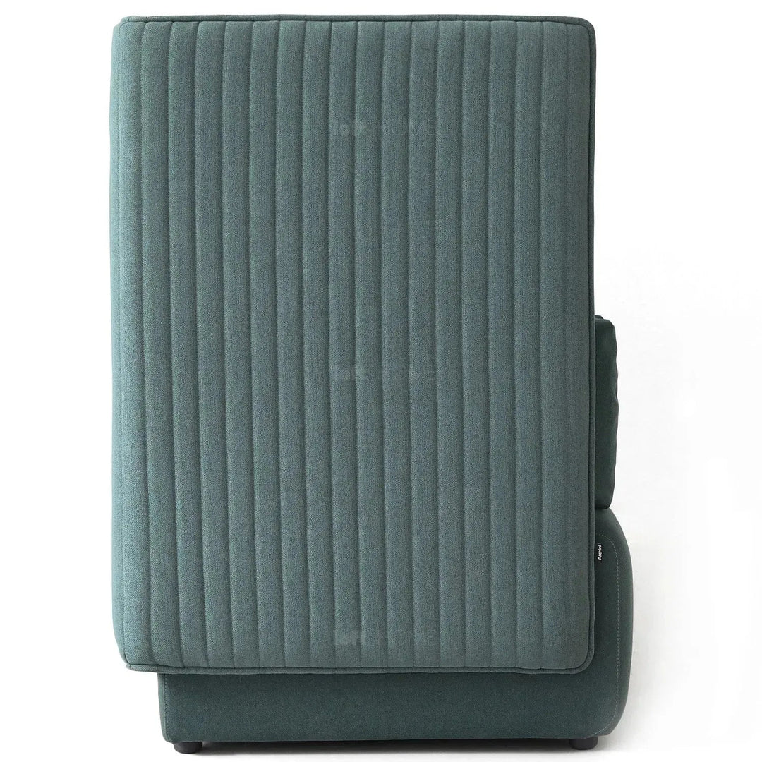 Modern Mixed Weave Fabric 2 Seater Sofa MULTI