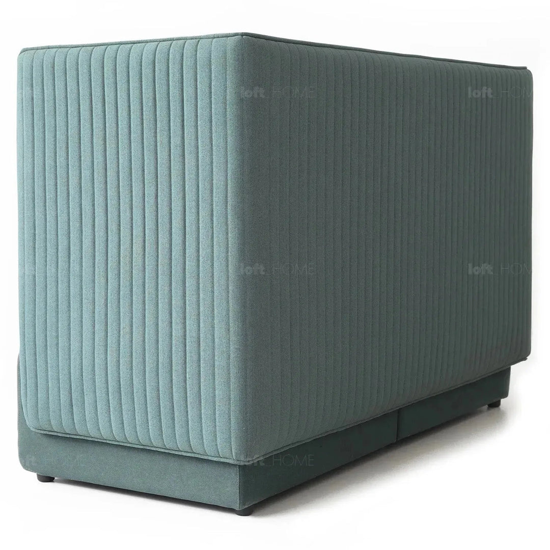 Modern Mixed Weave Fabric 2 Seater Sofa MULTI