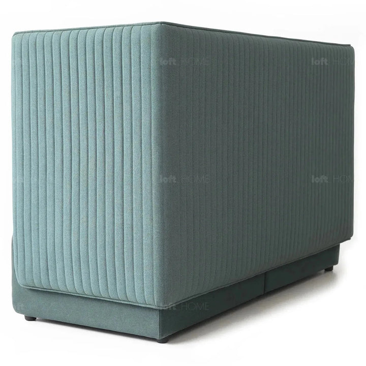 Modern Mixed Weave Fabric 2 Seater Sofa MULTI