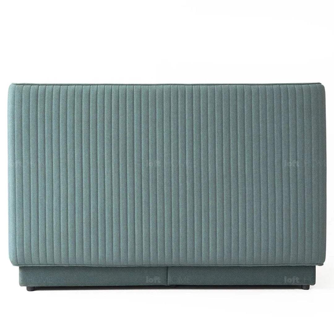 Modern mixed weave fabric 2 seater sofa multi detail 7.