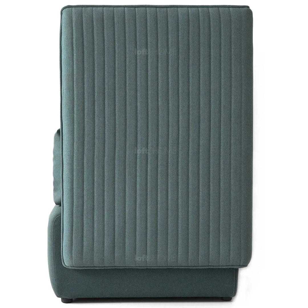 Modern Mixed Weave Fabric 2 Seater Sofa MULTI