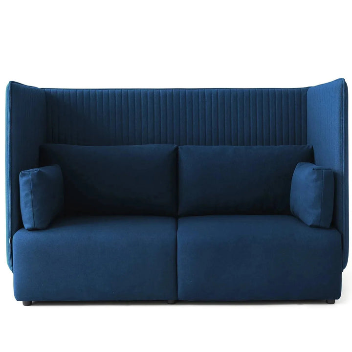 Modern mixed weave fabric 2 seater sofa multi detail 12.