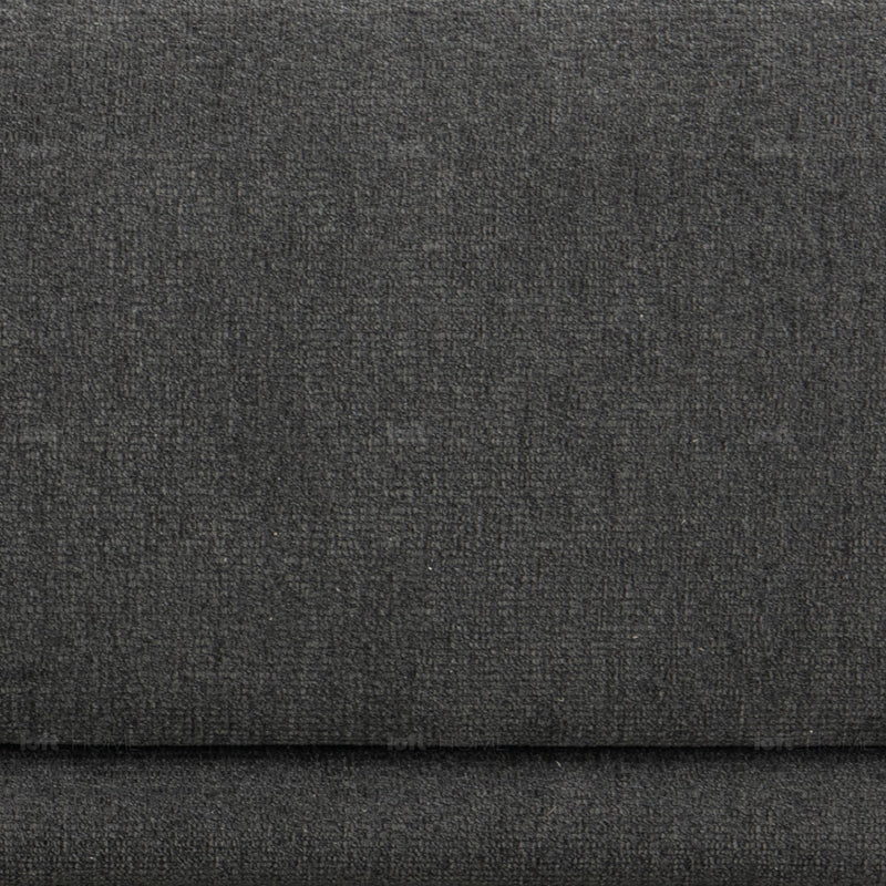 Modern Mixed Weave Fabric 2 Seater Sofa OBLE Material Details Chart
